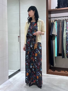 清水さん(レディース・172cm)の春コーディネート