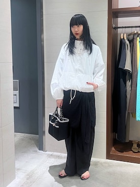 清水さん(レディース・172cm)の春コーディネート