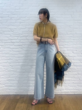 清水さん(レディース・172cm)の夏コーディネート