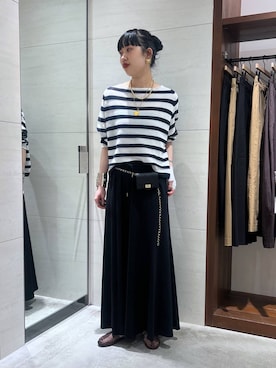 「BARNYARDSTORM（バンヤードストーム）のアイテム（バッグ）」を使った、清水さん（レディース・172cm）の春コーディネート