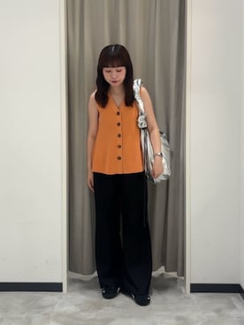YOSHIDAさん(レディース・155cm)の夏コーディネート