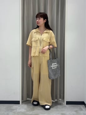 YOSHIDAさん(レディース・155cm)の夏コーディネート