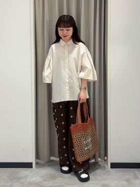 YOSHIDAさん(レディース・155cm)の夏コーディネート