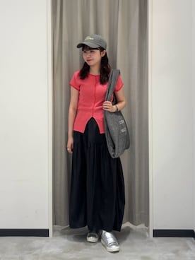 「CITEN（シテン）のアイテム」を使った、YOSHIDAさん（レディース・155cm）の夏コーディネート