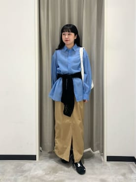 YOSHIDAさん（レディース・155cm）の夏コーディネート