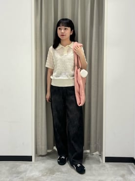 YOSHIDAさん（レディース・155cm）の夏コーディネート