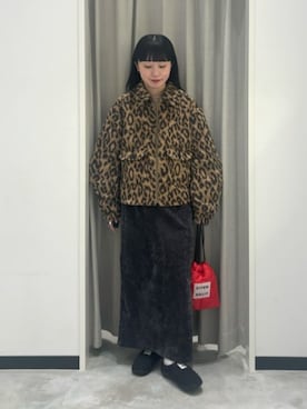 YOSHIDAさん(レディース・155cm)の冬コーディネート