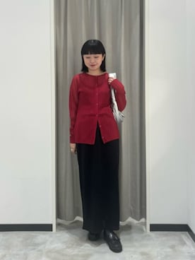 YOSHIDAさん（レディース・155cm）の秋コーディネート