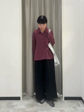 YOSHIDAさん（レディース・155cm）の秋コーディネート