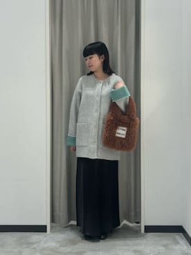 YOSHIDAさん（レディース・155cm）の冬コーディネート