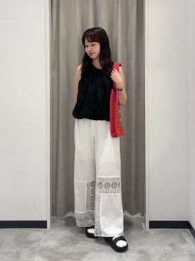 YOSHIDAさん(レディース・155cm)の夏コーディネート