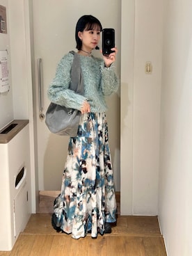 「アイテム（チョーカー）」を使った、yuriseki0119さん（レディース・158cm）の冬コーディネート