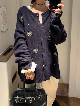 「アイテム（チョーカー）」を使った、yuriseki0119さん（レディース・158cm）の冬コーディネート