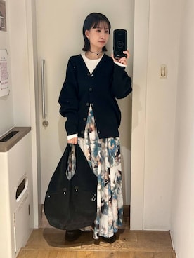 「アイテム（チョーカー）」を使った、yuriseki0119さん（レディース・158cm・30代）の秋コーディネート