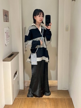 「アイテム（スマホグッズ）」を使った、yuriseki0119さん（レディース・158cm）の冬コーディネート