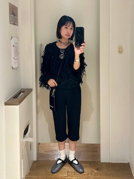 「アイテム（スマホグッズ）」を使った、yuriseki0119さん（レディース・158cm）の秋コーディネート