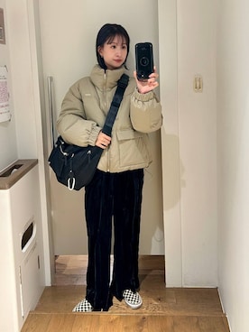 「アイテム（ブルゾン）」を使った、yuriseki0119さん（レディース・158cm・30代）の秋コーディネート