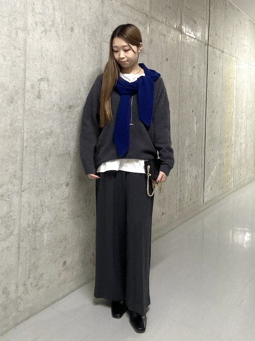 セール】ニットフード（ストール/ショール）｜RIVE DROITE（リヴドロワ