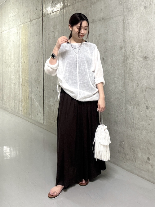 【R.good(アールドットグッド)】120ｃｍボールチェーンアジャストネックレス