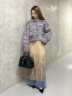 「RIVE DROITE（リヴドロワ）のアイテム（パンプス）」を使った、suzuha81さん（骨格ストレート・レディース・155cm）の秋コーディネート