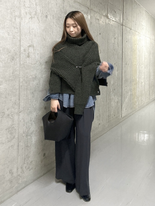 MONN.:./ビッグデニムシャツ（シャツ/ブラウス）｜RIVE DROITE