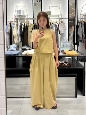 「KBF（ケイビーエフ）のアイテム（ジャケット/アウター）」を使った、r i n k o さん（レディース・159cm）の夏コーディネート