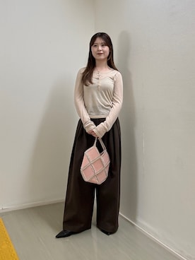 r i n k o さん（レディース・159cm）の春コーディネート