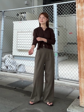 「KBF（ケイビーエフ）のアイテム（アクセサリー）」を使った、r i n k o さん（レディース・159cm）の夏コーディネート