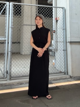 「KBF（ケイビーエフ）のアイテム（帽子）」を使った、r i n k o さん（レディース・159cm）の夏コーディネート