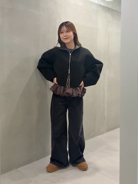 r i n k o さん（レディース・159cm）の冬コーディネート