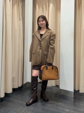 「kbf_ootd」｜r i n k o さん（レディース・159cm）の秋コーディネート