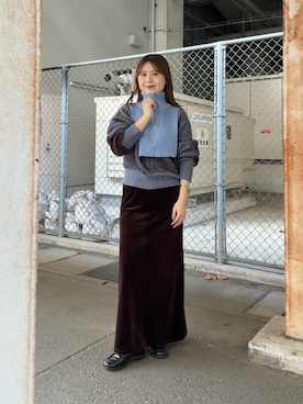 「kbf_ootd」｜r i n k o さん（レディース・159cm）の秋コーディネート