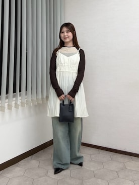 r i n k o さん（レディース・159cm）の春コーディネート