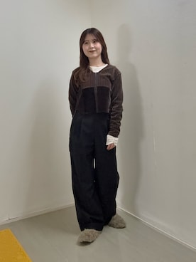 r i n k o さん（レディース・159cm）の冬コーディネート