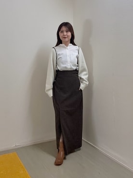 「kbf_ootd」｜r i n k o さん（レディース・159cm）の秋コーディネート