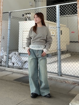 「KBF（ケイビーエフ）のアイテム（アクセサリー）」を使った、r i n k o さん（レディース・159cm）の冬コーディネート