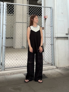 「KBF（ケイビーエフ）のアイテム（アクセサリー）」を使った、r i n k o さん（レディース・159cm）の夏コーディネート