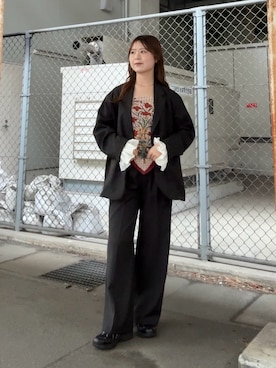 r i n k o さん(レディース・159cm)の冬コーディネート