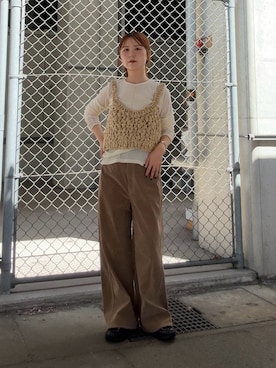 「kbf_ootd」｜r i n k o さん（レディース・159cm）の秋コーディネート