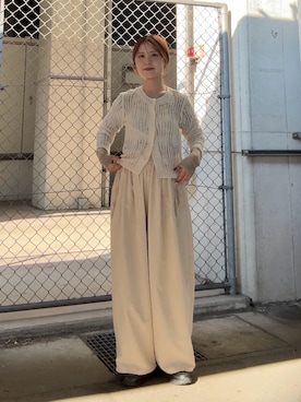 「KBF（ケイビーエフ）のアイテム（トップス）」を使った、r i n k o さん（レディース・159cm）の秋コーディネート