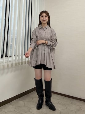 「kbf_ootd」｜r i n k o さん（レディース・159cm）の秋コーディネート