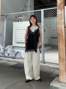 「KBF（ケイビーエフ）のアイテム」を使った、r i n k o さん（レディース・159cm）の春コーディネート