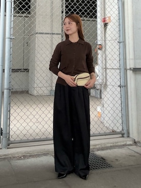 「SMELLY（スメリー）のアイテム」を使った、r i n k o さん（レディース・159cm）の秋コーディネート