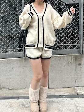 「アイテム（セットアップ）」を使った、ayucham06さん（レディース・158cm）の秋コーディネート