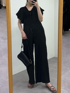 「シャーリング」｜ayucham06さん（レディース・158cm）の夏コーディネート