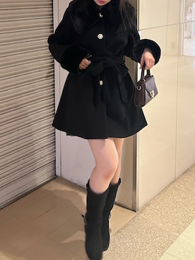 「アイテム（その他アウター）」を使った、ayucham06さん（レディース・158cm）の秋コーディネート