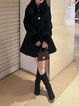 「アイテム（その他アウター）」を使った、ayucham06さん（レディース・158cm）の秋コーディネート