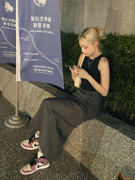 「PAZZO」｜MaoJiaさん（レディース・166cm）の秋コーディネート