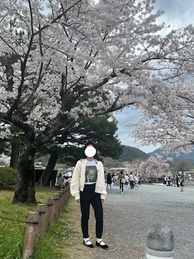 「ZARA（ザラ）のアイテム（その他シューズ）」を使った、AOI.さん（レディース・150cm）の夏コーディネート