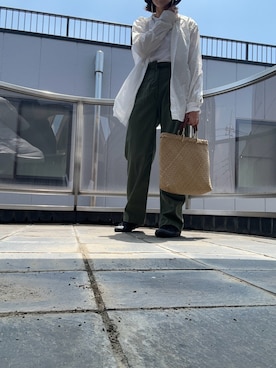 「アイテム（タンクトップ）」を使った、naeさん（レディース・161cm・30代）の夏コーディネート